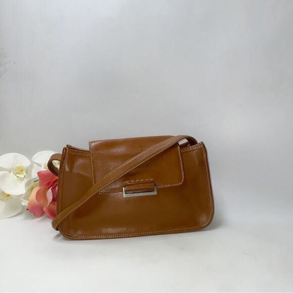 Cole Haan Leather Shoulder Bag Camel - Picture 1 of 12
